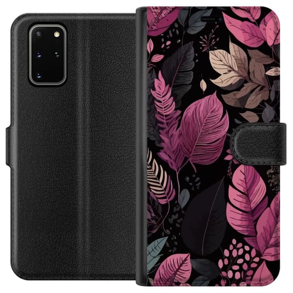 Kompatibel Tegnebogsetui til Samsung Galaxy S20+ Blomster