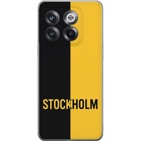 OnePlus 10T Läpinäkyvä kuori Stockholm – jalkapallo