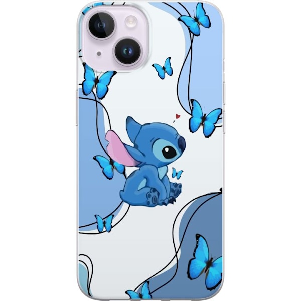 Apple iPhone 14 Läpinäkyvä kuori Kutistaa