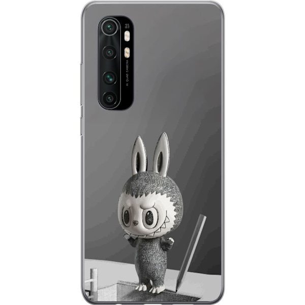 Xiaomi Mi Note 10 Lite Genomskinligt Skal Pop Mart MEGA LABUBU