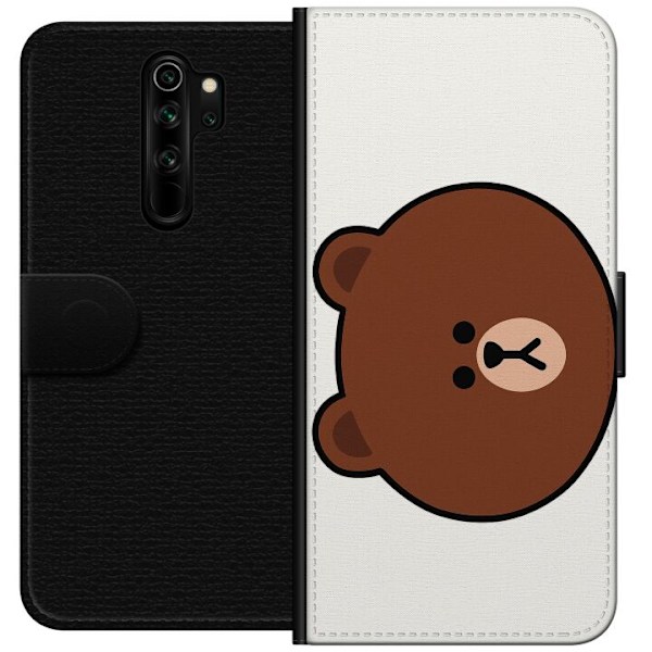 Xiaomi Redmi Note 8 Pro  Plånboksfodral line friends brown