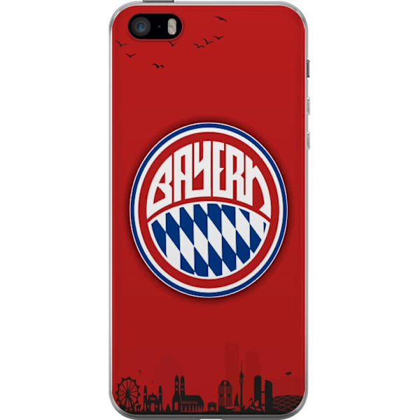 Apple iPhone 5s Gennemsigtig cover FC Bayern München