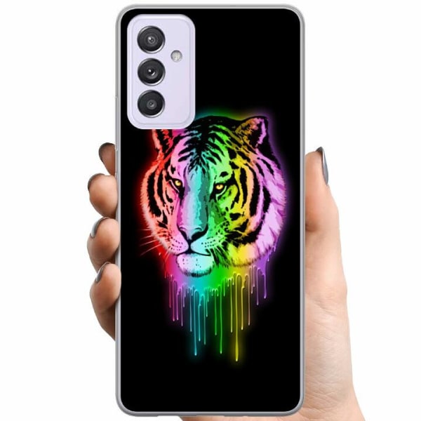 Samsung Galaxy A82 5G TPU Mobilskal Neon Tiger
