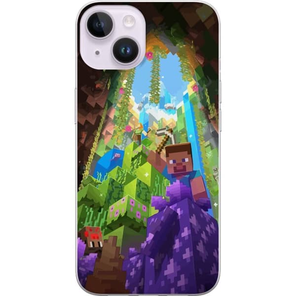 Kompatibel Mobilcover til Apple iPhone 14 Minecraft