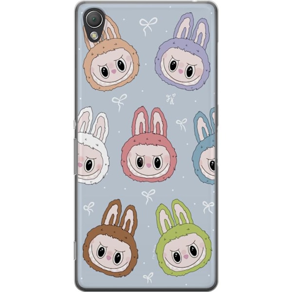 Sony Xperia Z3 Läpinäkyvä kuori Pastel Labubu