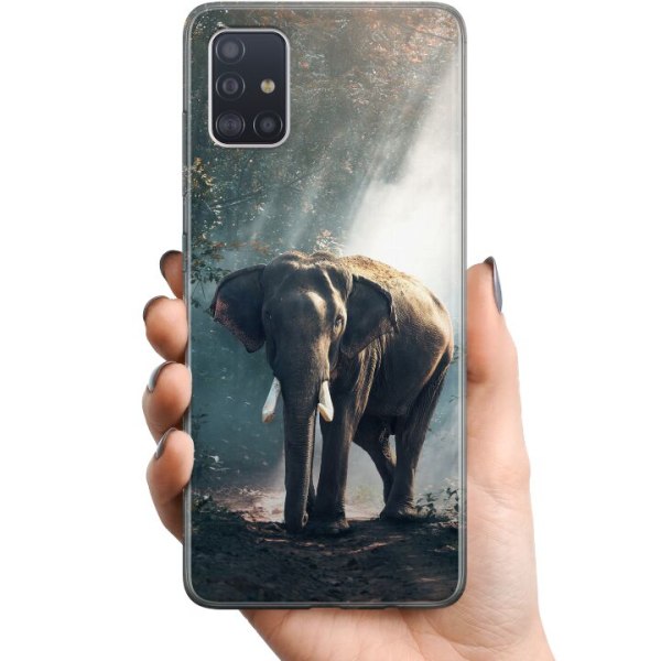 Samsung Galaxy A51 TPU Mobildeksel Elefant