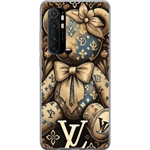 Xiaomi Mi Note 10 Lite Läpinäkyvä kuori Teddy Vuitton