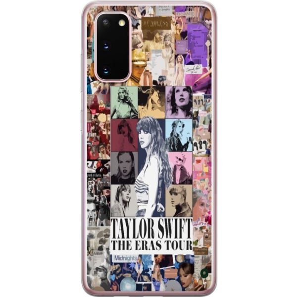 Samsung Galaxy S20 Genomskinligt Skal Taylor Swift - Eras