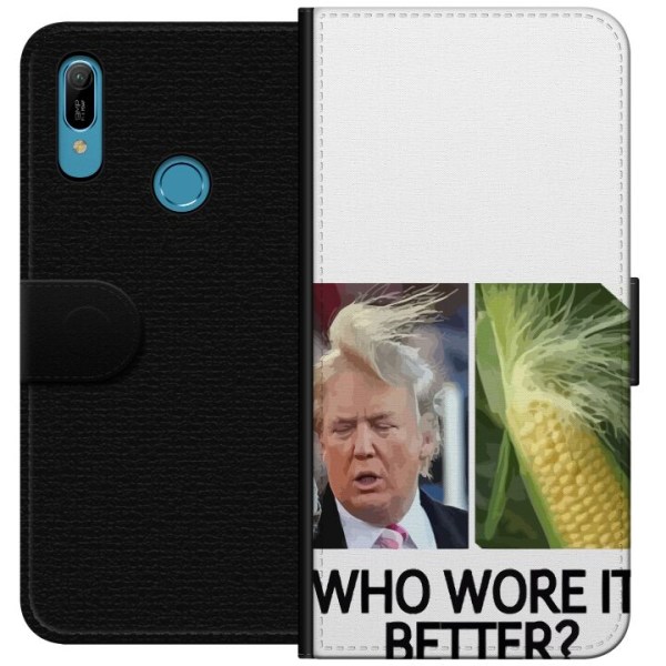 Huawei Y6 (2019) Lompakkokotelo Trump