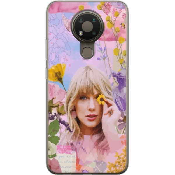 Nokia 3.4 Läpinäkyvä kuori Taylor Swift