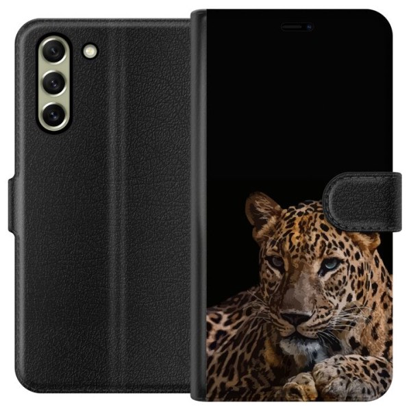 Samsung Galaxy S21 FE 5G Lommeboketui Leopard