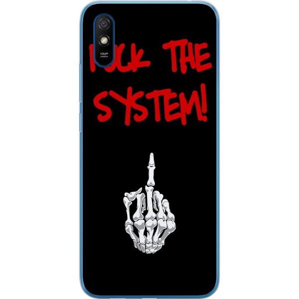 Xiaomi Redmi 9AT Genomskinligt Skal Fuck System