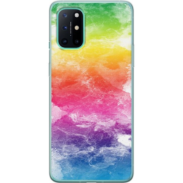 OnePlus 8T Gjennomsiktig deksel Vannfarget Fading