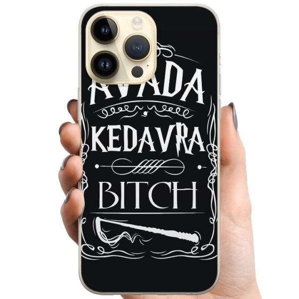Apple iPhone 15 Pro Max TPU Mobildeksel Avada Kedavra Bitch