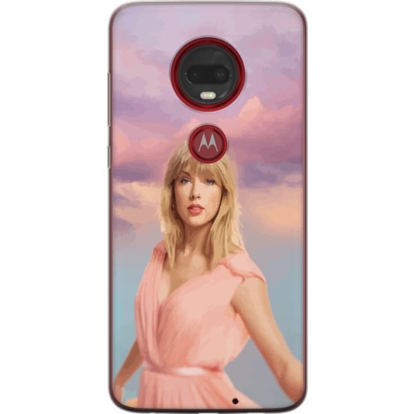 Motorola Moto G7 Plus Gennemsigtig cover Taylor Swift