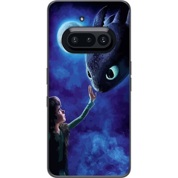 Nothing Phone (3a) Gennemsigtig cover Dragetræneren