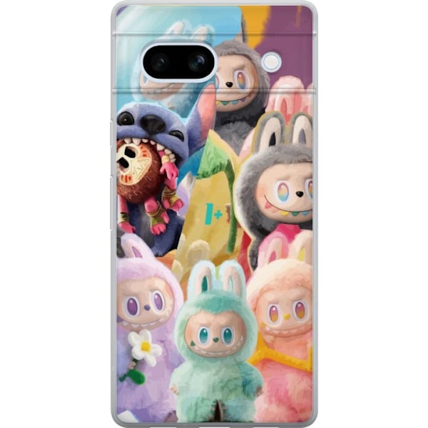 Google Pixel 7a Läpinäkyvä kuori iso