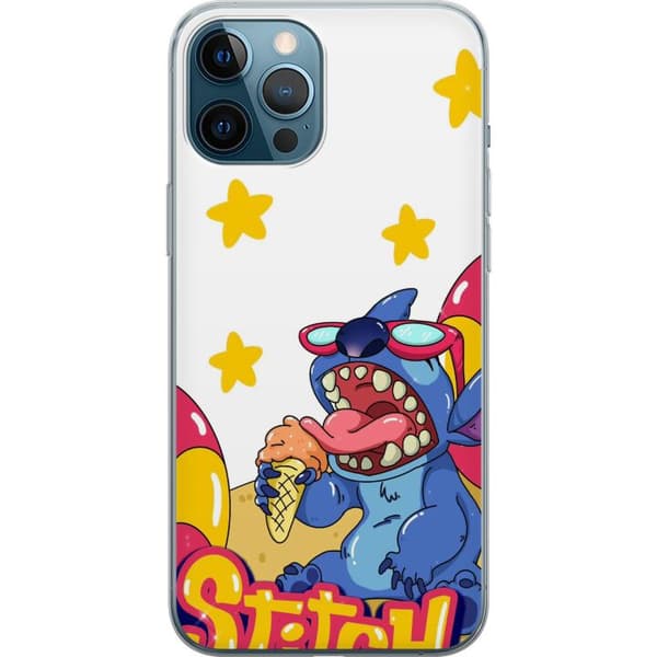 Kompatibelt Mobilskal till Apple iPhone 12 Pro Max Stitch Glass