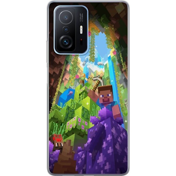 Xiaomi 11T Gjennomsiktig deksel Minecraft