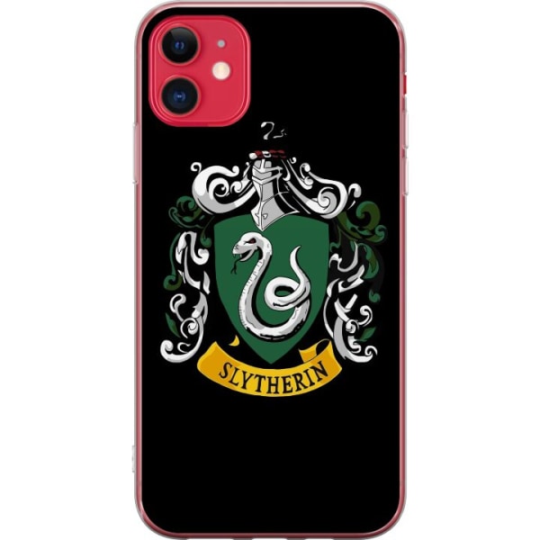 Apple iPhone 11 Genomskinligt Skal Harry Potter - Slytherin