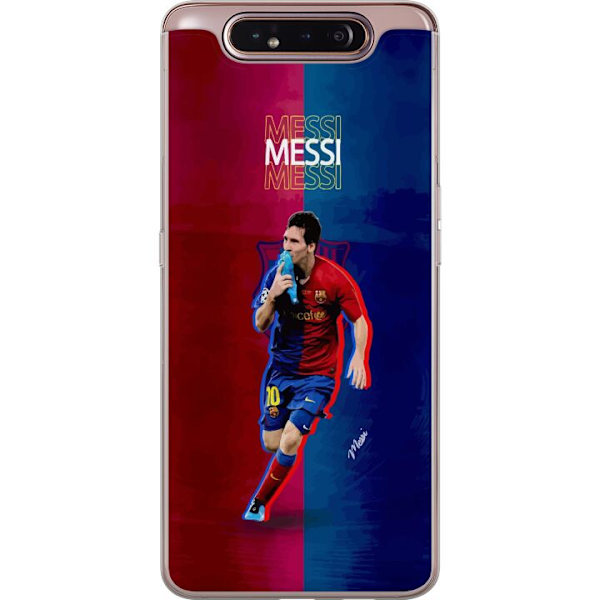 Samsung Galaxy A80 Gennemsigtig cover Messi