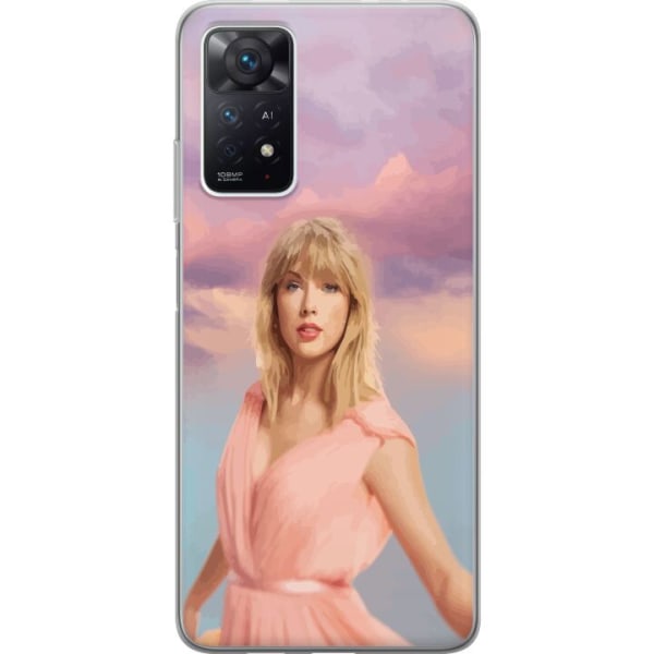 Xiaomi Redmi Note 11 Pro 5G Läpinäkyvä kuori Taylor Swift