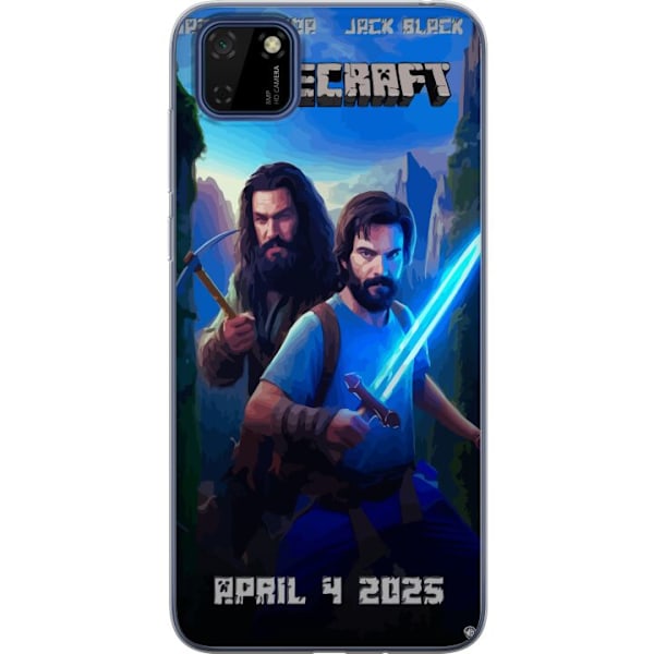 Huawei Y5p Läpinäkyvä kuori Minecraft-elokuva