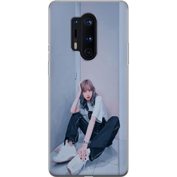 OnePlus 8 Pro Läpinäkyvä kuori Lisa from Blackpink – K-pop Style Icon