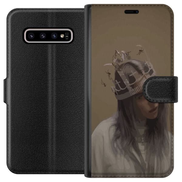 Kompatibelt Lommeboketui til Samsung Galaxy S10+ Billie Eilish