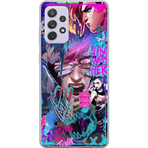 Samsung Galaxy A52s 5G Läpinäkyvä kuori Arcane