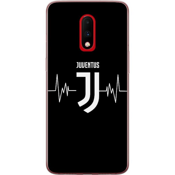 OnePlus 7 Läpinäkyvä kuori Juventus