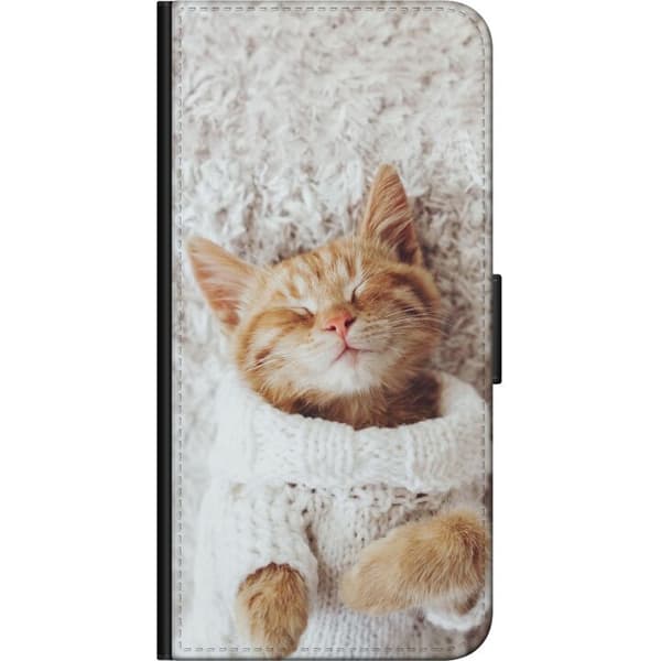 Yhteensopiva Lompakkokotelo OnePlus 9 Pro Kitten Neule