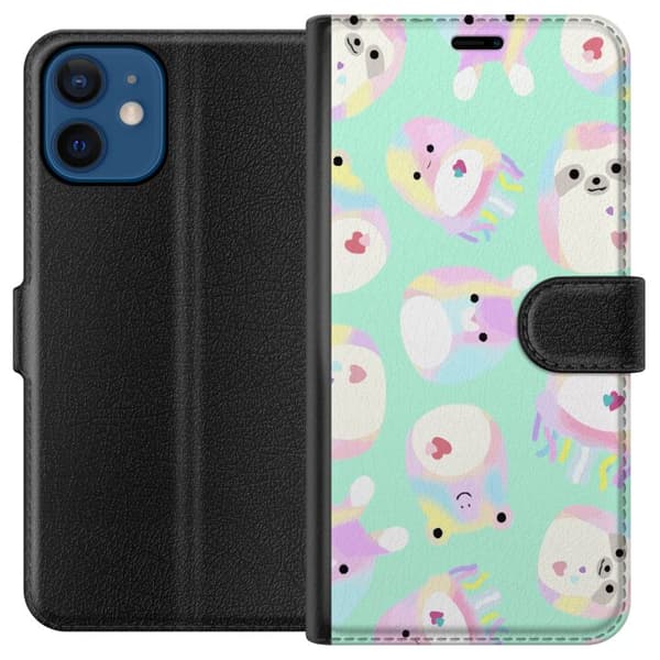 Kompatibel Tegnebogsetui til Apple iPhone 12 mini Squishmallow