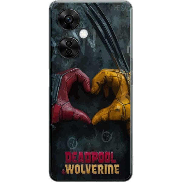 OnePlus Nord CE 3 Lite Genomskinligt Skal Wolverine Deadpool