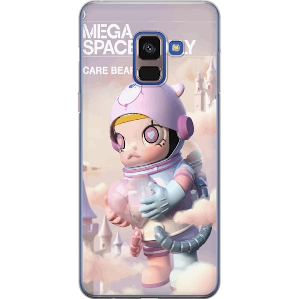 Samsung Galaxy A8 (2018) Läpinäkyvä kuori Mega Space Molly Care Bears Series - Share Bear Edition