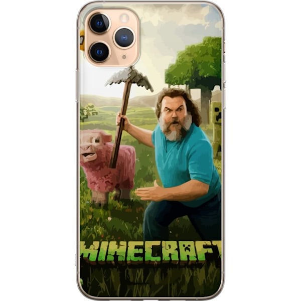 Apple iPhone 11 Pro Max Läpinäkyvä kuori A Minecraft Movie
