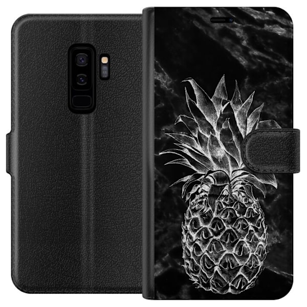 Samsung Galaxy S9+ Lommeboketui Marmor Ananas
