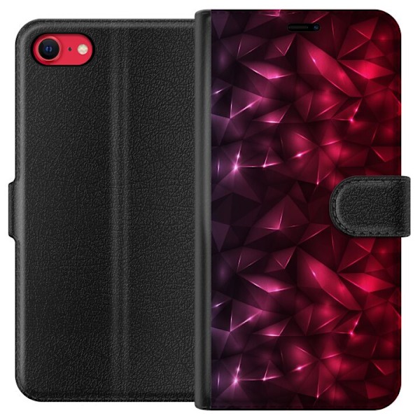 Apple iPhone 7 Plånboksfodral Tempting Red