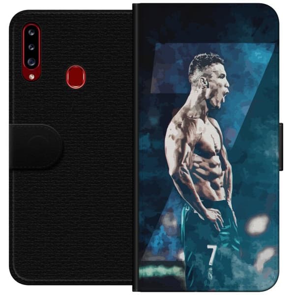 Kompatibelt Plånboksfodral till Samsung Galaxy A20s Ronaldo - 7