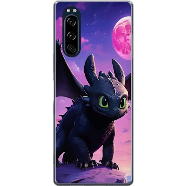 Sony Xperia 5 Läpinäkyvä kuori Kuinka kouluttaa lohikäärmeesi