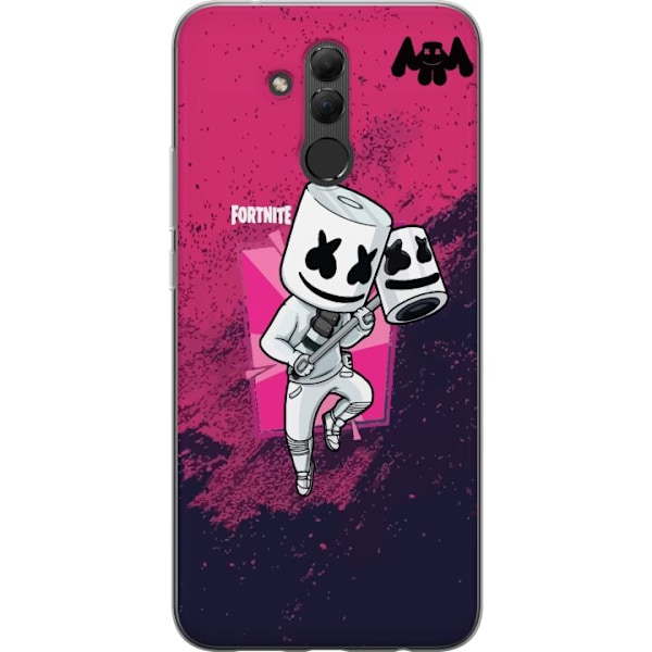 Huawei Mate 20 lite Läpinäkyvä kuori Marshmello Fortnite Sk