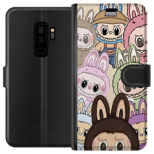 Kompatibelt Plånboksfodral till Samsung Galaxy S9+ The Monster Edition Samlarfigur Anime