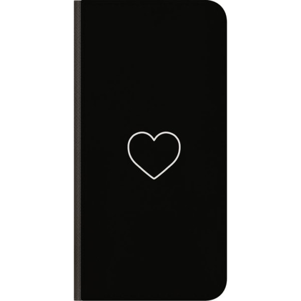 Apple iPhone 8 Plånboksfodral Hjärta