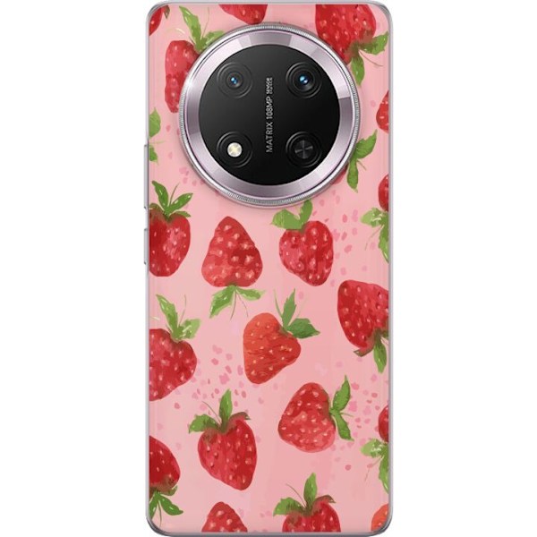 Honor Magic7 Lite Genomskinligt Skal Strawberry Dreams – jor