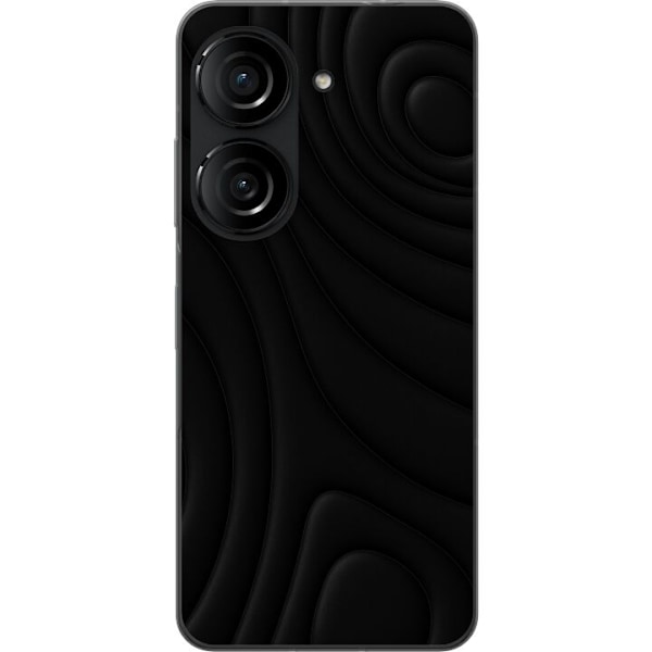 Asus Zenfone 10 Läpinäkyvä kuori Tummat Aallot