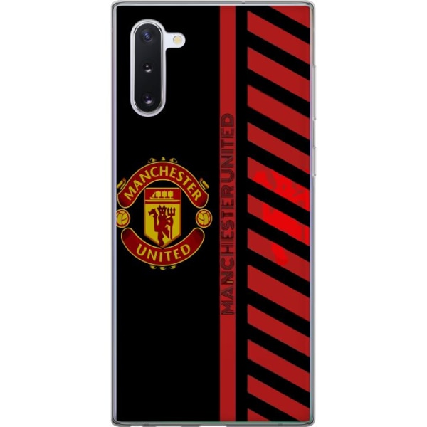 Samsung Galaxy Note10 Läpinäkyvä kuori Manchester United