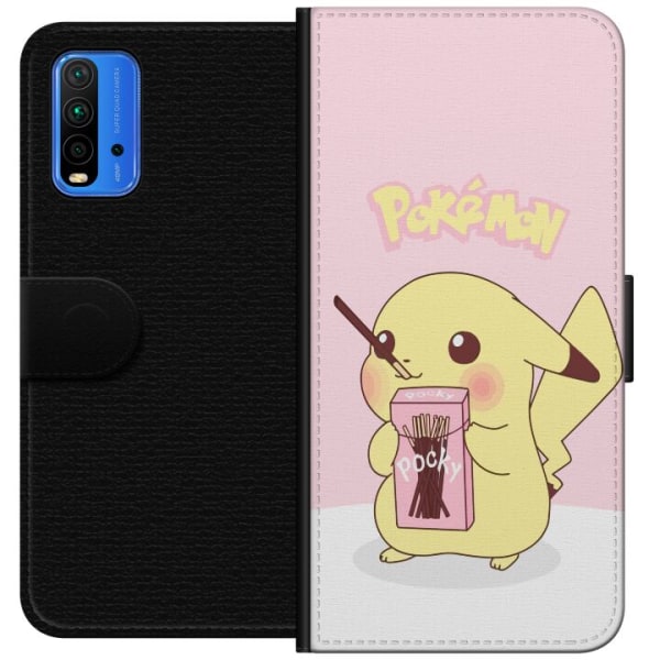 Xiaomi Redmi Note 9 4G Plånboksfodral Pokemon