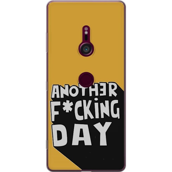 Sony Xperia XZ3 Läpinäkyvä kuori Another Day Tekstimotiivi Huumori Katumuoti Graafinen Rohkea Tyyli Suosittu Elämäntapa Kaupunkimuoti Design