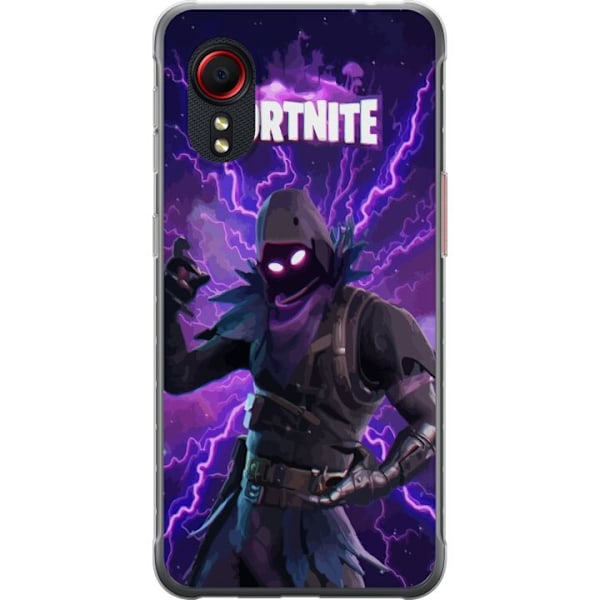 Samsung Galaxy Xcover 5 Läpinäkyvä kuori Fortnite Raven