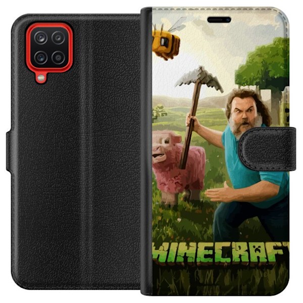 Samsung Galaxy A12 Tegnebogsetui A Minecraft Movie